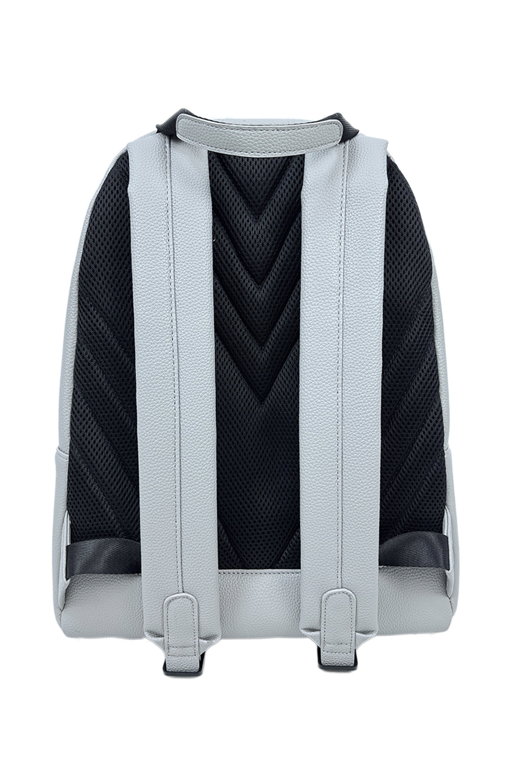 Rückansicht des Moon Rucksacks mit seinem ergonomischen Design und gepolsterten Trägern.