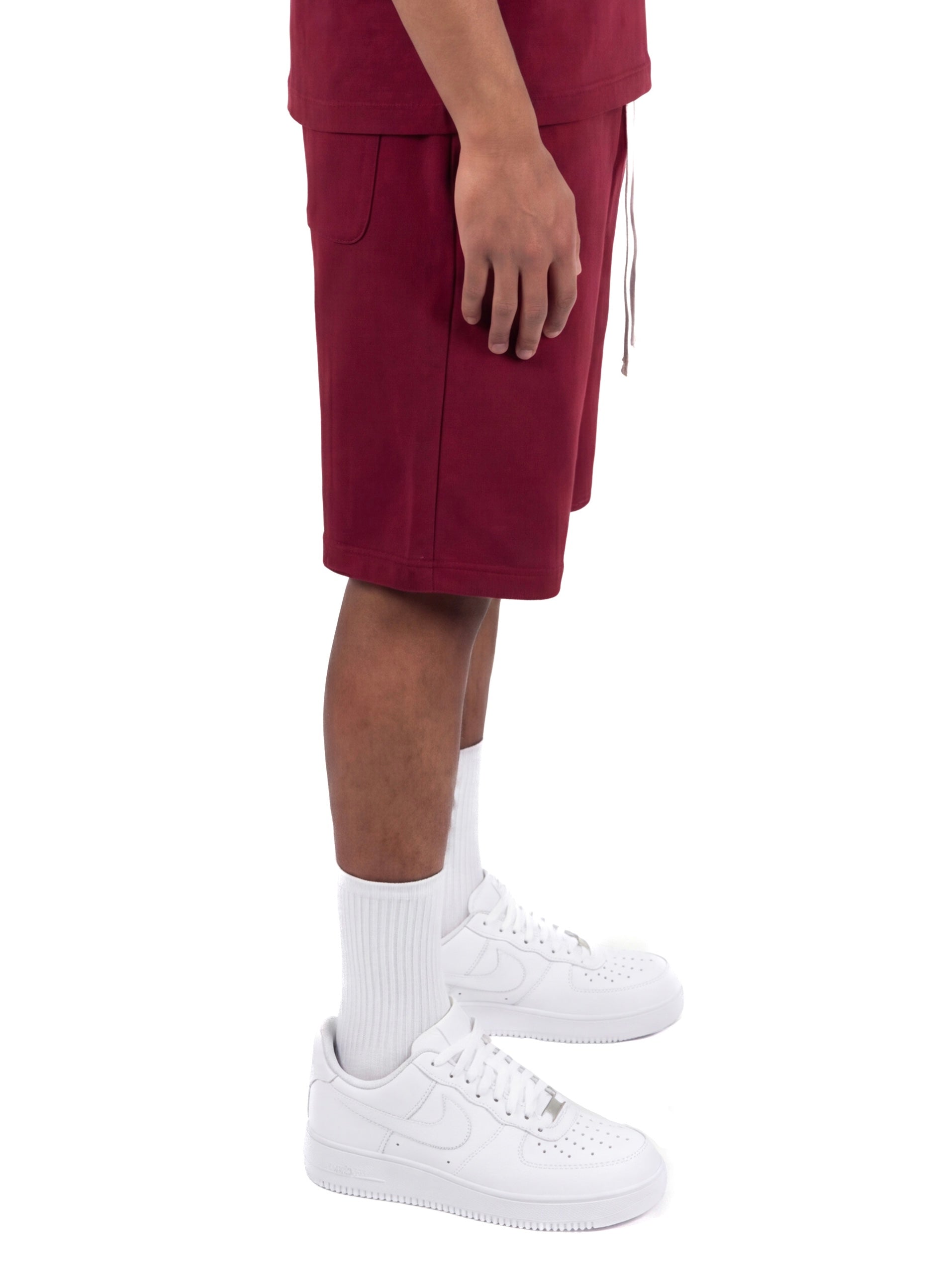 STZ Shorts Wine Red