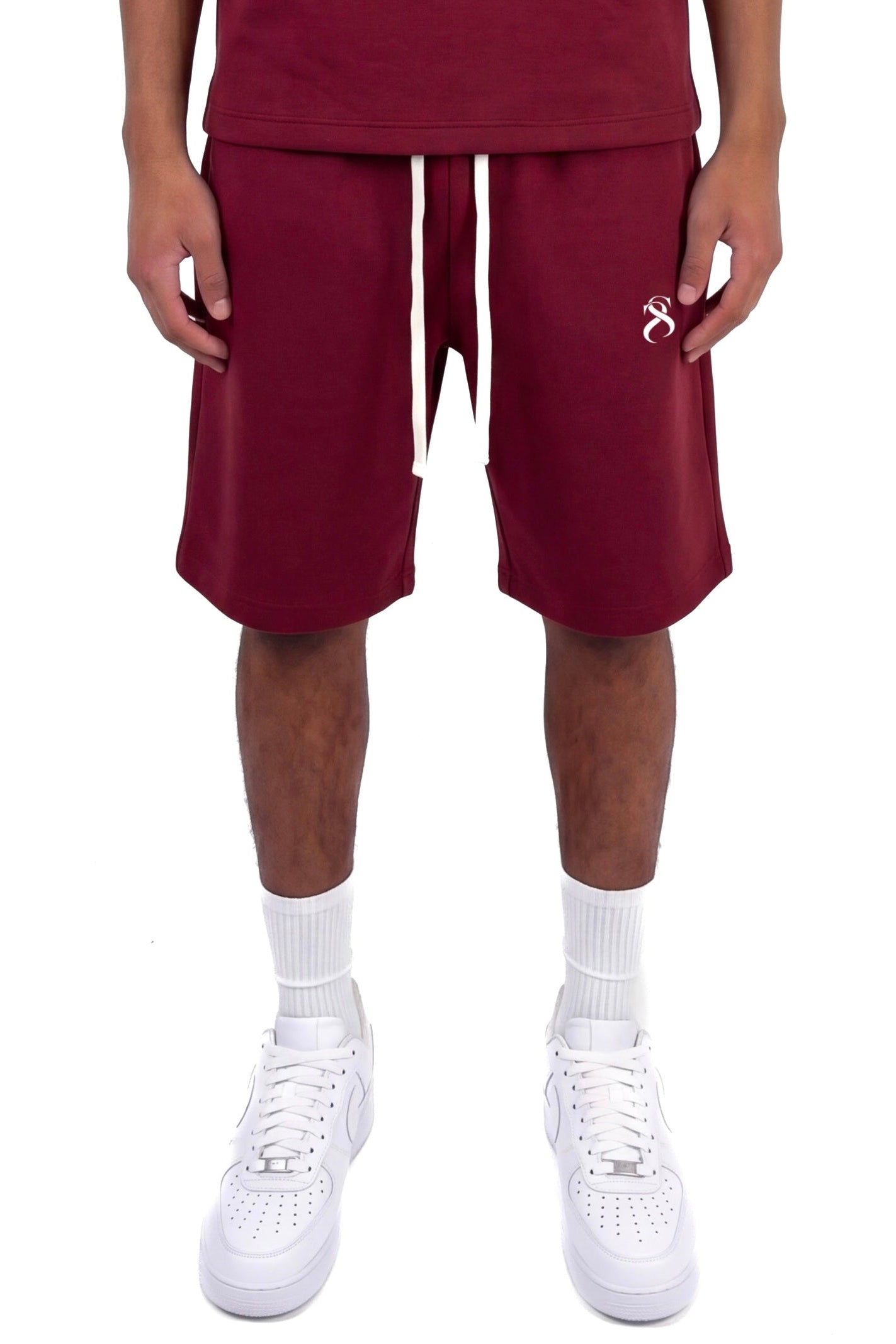 STZ Shorts Wine Red