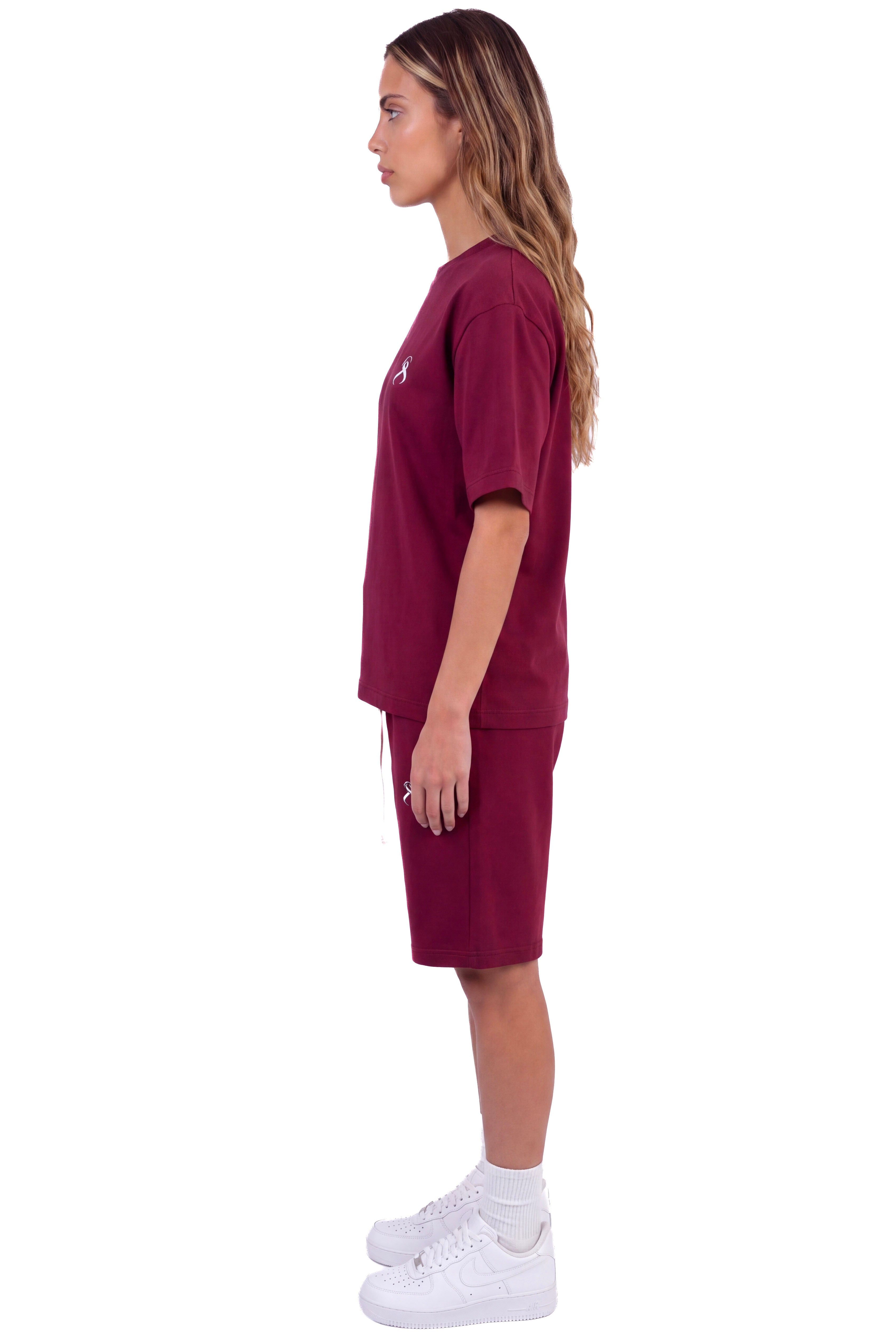 STZ Shorts Wine Red