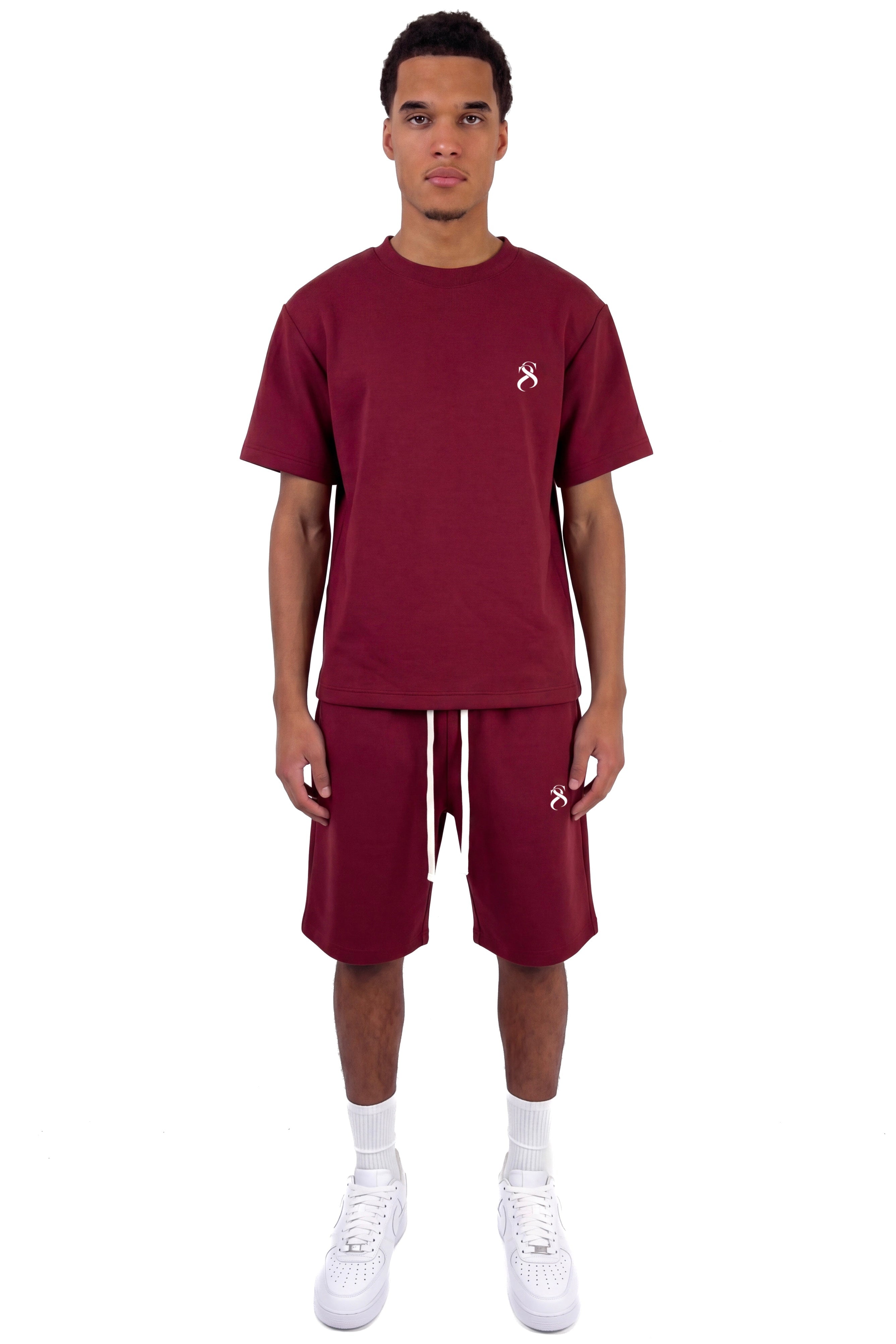 STZ Shorts Wine Red