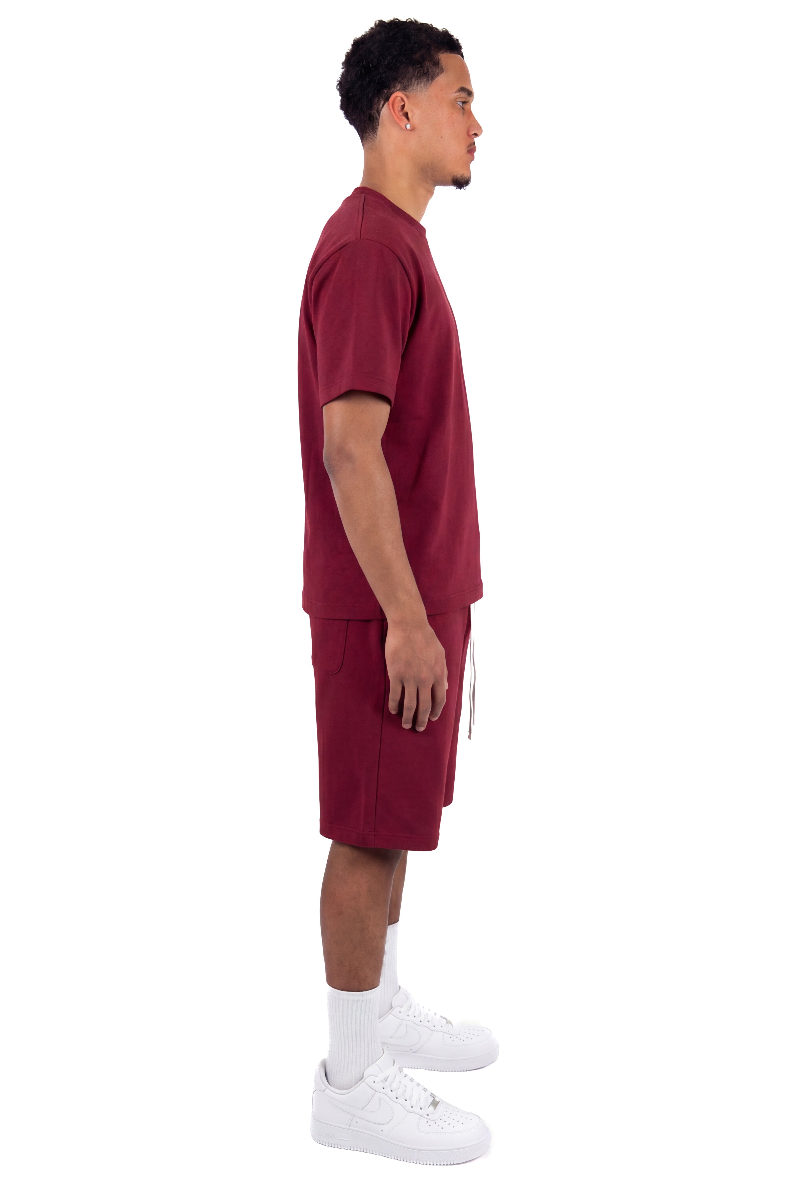 STZ Shorts Wine Red