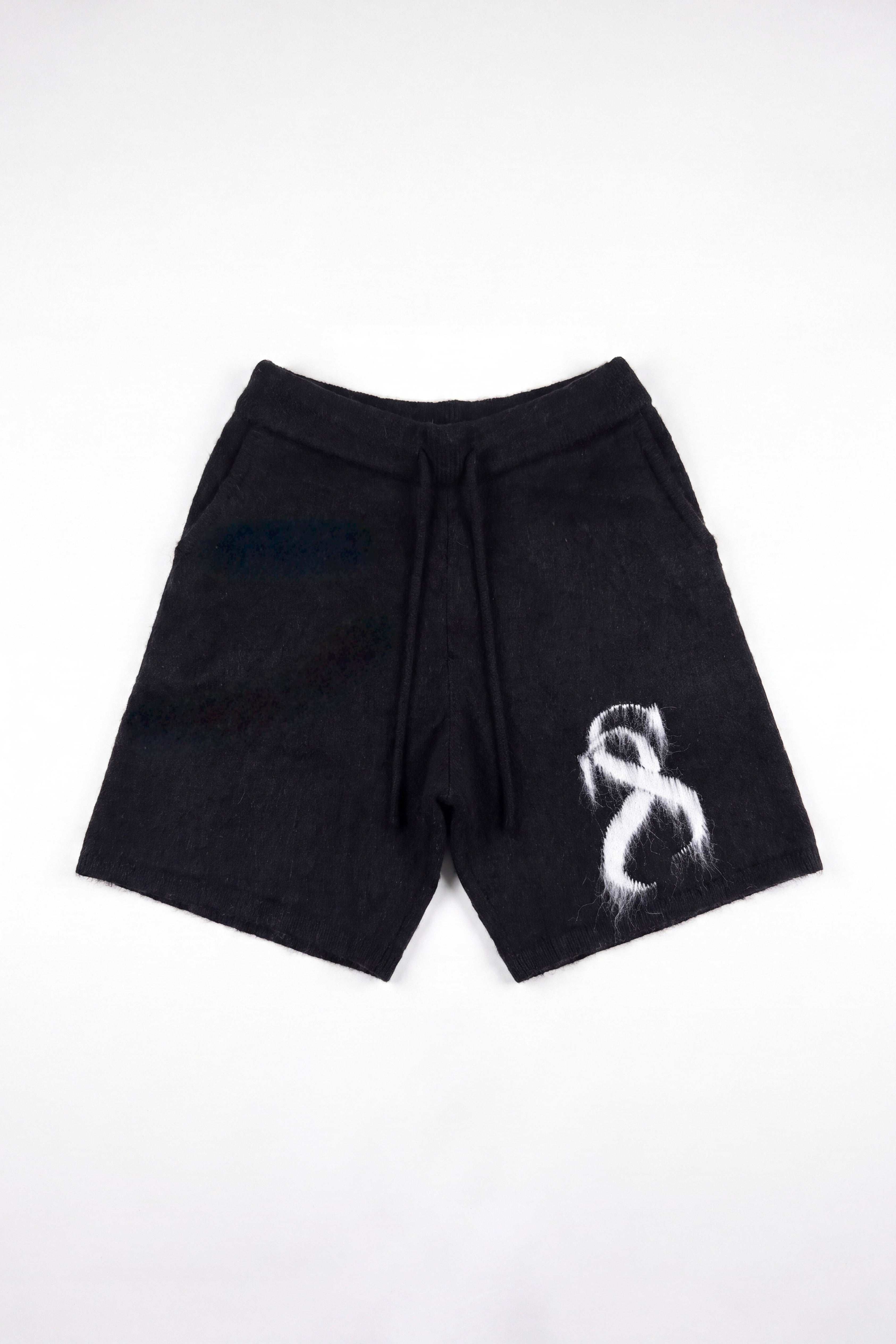 STZ Mohair Shorts Black