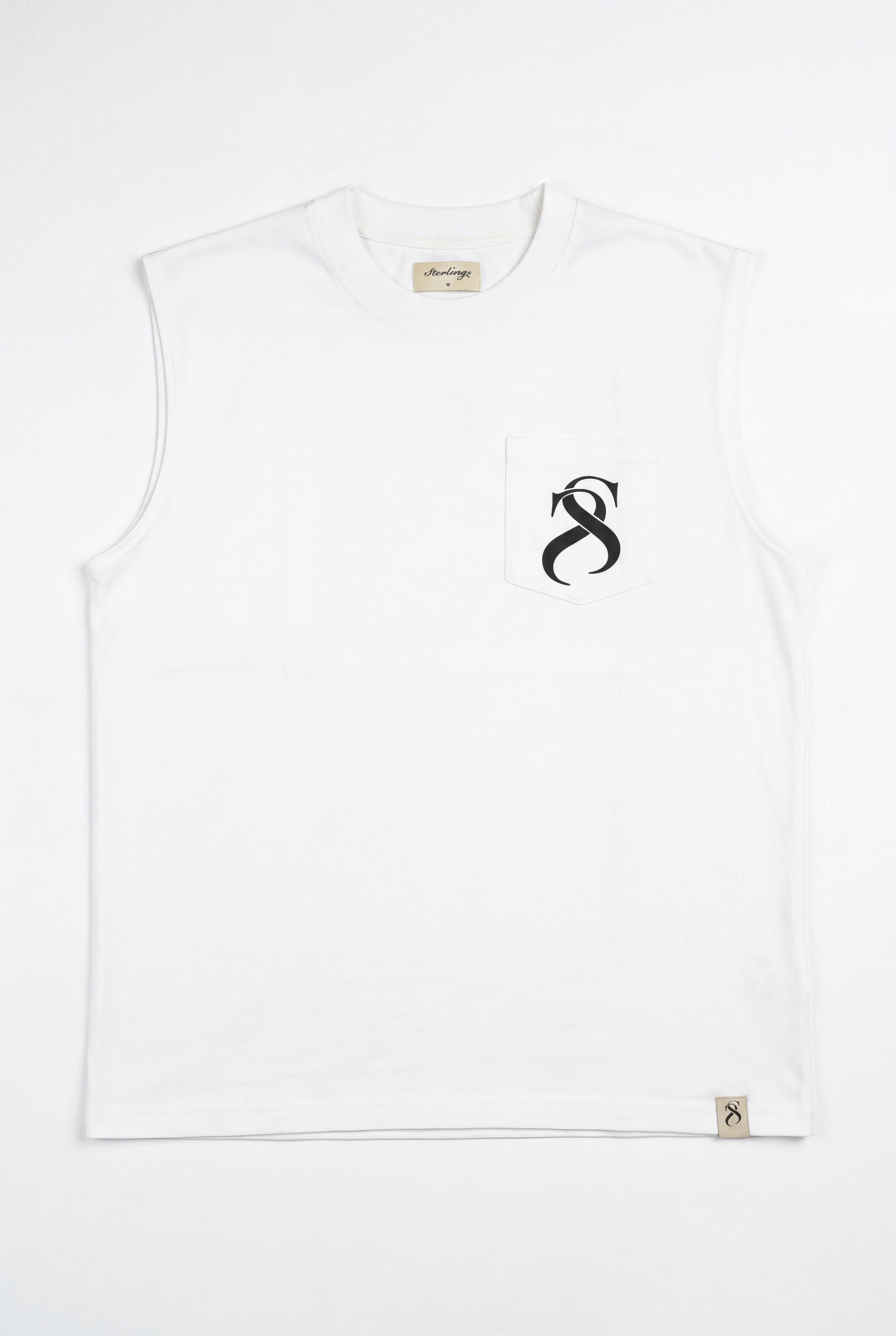 STZ Sleeveless Top White