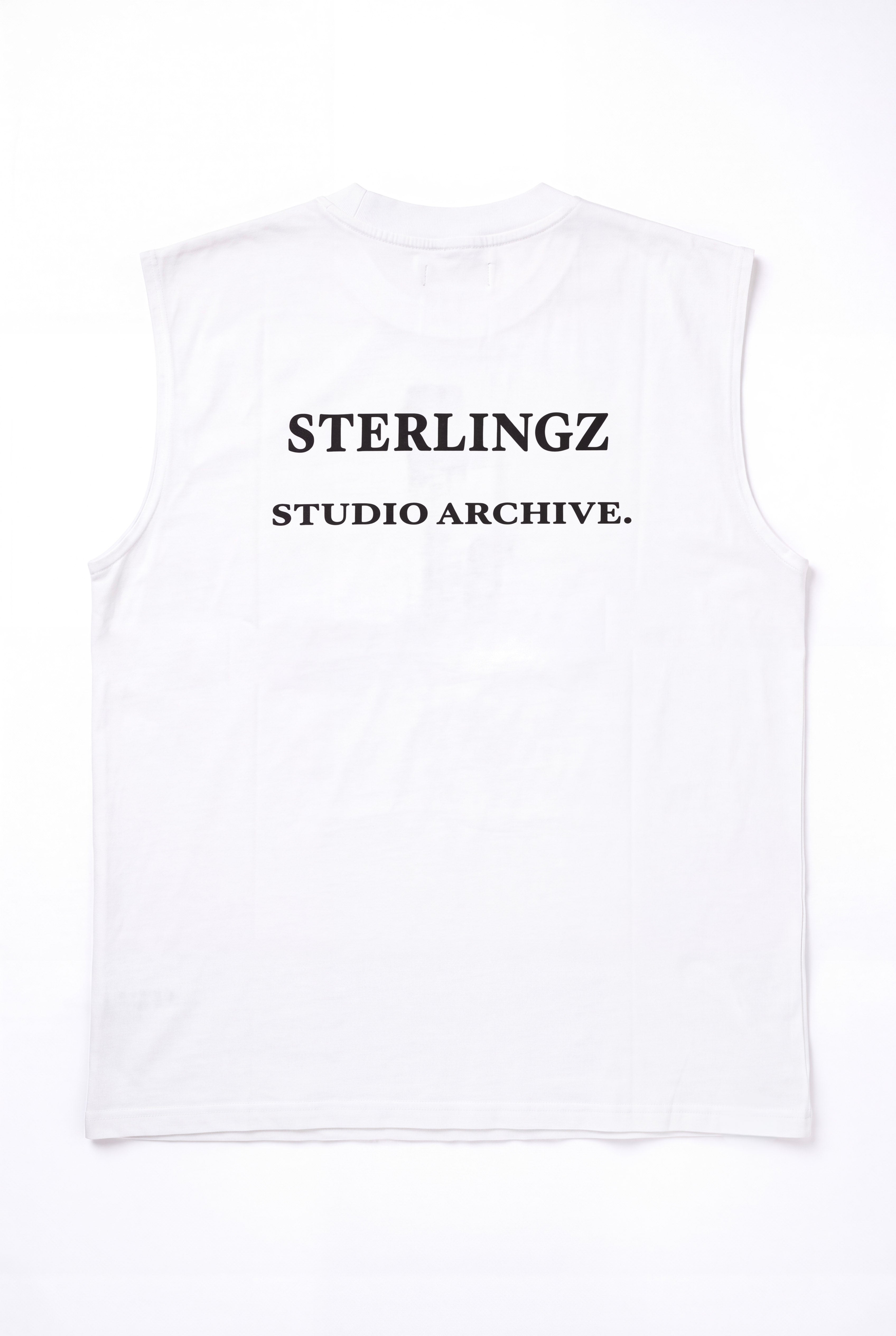 STZ Sleeveless Top White